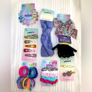 NEW SCUNCI Assorted Hair Accessories & Clips, Style 2